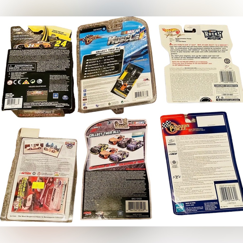 Lot Of 10 NASCAR/NHRA Diecast 1:64 Cars Vintage Racing Dale Earnhardt John Wayne - Picture 6 of 6